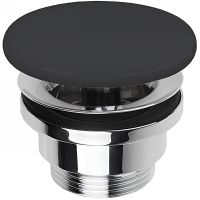 Донный клапан Simas PLCE antracite matt click-clack Антрацит матовый арт-PLCEantracitematt — фото 1, Донные клапаны