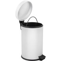 Товар: Ведро для мусора Berges Белое арт-122004 - фото 2 Ведро для мусора Berges Белое арт-122004 — фото 2, Мусорные ведра