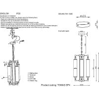 Люстра Crystal Lux Прозрачная Хром арт-TOMAS SP4 CHROME — фото 2, Люстры
