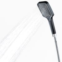 Душевой гарнитур Orange O-Shower Черный матовый арт-OS714b — фото 3, Душевые гарнитуры на штанге