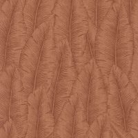 Обои Grandeco Cumaru Винил на флизелине (0,53*10,05) Красный, Листья арт-CU 3214 — фото 1, Обои для стен