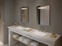 Зеркало Jacob Delafon Parallel 60 с подсветкой и подогревом с сенсорным выключателем и часами арт-EB1430-NF — фото 3, Зеркала в ванную комнату