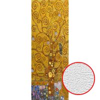 Фотообои Divino L-009 Фактура холст Винил на флизелине (1*2,7) Желтый, Дерево арт-L-009 (холст) — фото 1, Обои для стен