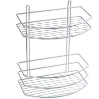 Полка корзина Fixsen Хром арт-FX-720-2 — фото 1, Полки для ванной и душа