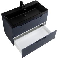 Тумба под раковину BelBagno Vittoria 90 подвесная Grigio Opaco арт-VITTORIA-900-2C-SO-GO-P — фото 5, Тумбы под раковину