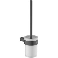 Ершик для унитаза Aquatek Лира Черный матовый арт-AQ4410MB — фото 1, Ершики для унитаза