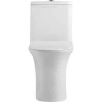 Унитаз компакт Agger с бачком и сиденьем Микролифт арт-AT01000 — фото 5, Напольные унитазы