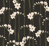 Обои LOYMINA Origins Винил на флизелине (1*10,05) Черный/Бежевый, Цветы арт-ALS2 011 — фото 2, Обои для стен