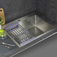 Кухонная мойка Fabia 60х50 Сатин арт-60503 — фото 5, Кухонные мойки