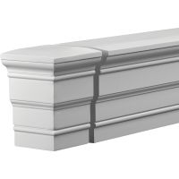 Торцевой элемент Европласт 109x125x109 мм арт-4.34.331 — фото 1, Фасадный декор