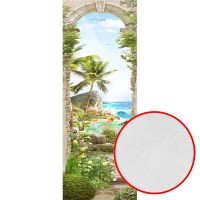 Фотообои Divino T-262 Фактура живопись Винил на флизелине (1*2,7) Разноцветный, Пейзаж арт-T-262 (живопись) — фото 1, Обои для стен