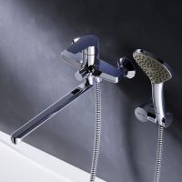 Смеситель для ванны AM.PM Gem универсальный Хром арт-F90A95000 — фото 2, Смеситель для ванны