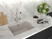 Кухонная мойка Paulmark Gera 60 Серая арт-PM205546-GR — фото 3, Кухонные мойки