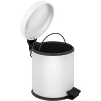 Товар: Ведро для мусора Berges Белое арт-122001 - фото 2 Ведро для мусора Berges Белое арт-122001 — фото 2, Мусорные ведра