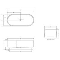 Товар: Ванна из полиэфирной смолы Abber Kristall 170х75 Черная без гидромассажа арт-AT9708Onyx - фото 8 Ванна из полиэфирной смолы Abber Kristall 170х75 Черная без гидромассажа арт-AT9708Onyx — фото 8, Ванны из полиэфирной смолы