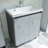 Тумба под раковину Stella Polar Кибела 70 Цемент арт-SP-00001046 — фото 1, Тумбы под раковину