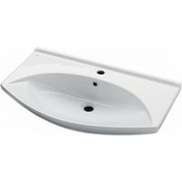 Товар: Раковина Dreja Laguna 85 Белая арт-191676 - фото 1 Раковина Dreja Laguna 85 Белая арт-191676 — фото 1, Раковины встраиваемые сверху