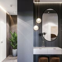 Товар: Зеркало Maretti Project Black 50 Черное арт-PB50100V71 - фото 5 Зеркало Maretti Project Black 50 Черное арт-PB50100V71 — фото 5, Зеркала в ванную комнату