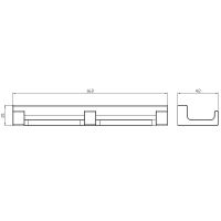 Товар: Вешалка для полотенец Rav Slezak Nil Серый металлик глянцевый арт-NLA0105MGL - фото 2 Вешалка для полотенец Rav Slezak Nil Серый металлик глянцевый арт-NLA0105MGL — фото 2, Крючки для полотенец