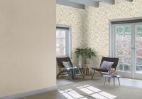 Обои RASCH Garden Винил на флизелине (0,53*10,05) Коричневый, Однотонные/Рогожка арт-330038 — фото 3, Обои для стен