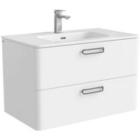 Тумба с раковиной Iddis Brick 80 подвесная Белая арт-BRI80W0i95K — фото 1, Тумбы с раковиной