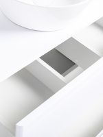 Тумба с раковиной Orange Otto 75 подвесная Белый глянец арт-Ot-75TuMDF+B08-360W — фото 6, Тумбы с раковиной