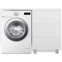 Тумба с раковиной Эстет Dallas Luxe 115 R Белая арт-ФР-00002301 — фото 1, Тумбы с раковиной