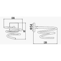 Держатель для фена D-Lin Черный матовый арт-D234222 — фото 2, Держатели для фена