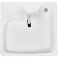 Раковина Santek Клио 60x51 на стиральную машину Белая арт-1WH501784 — фото 4, Раковины на стиральную машину