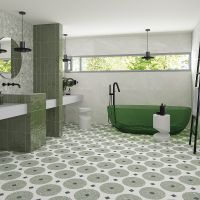 Товар: Керамическая плитка Vives Ceramica Stravaganza-R Verde настенная 45х120 см арт-32817 - фото 2 Керамическая плитка Vives Ceramica Stravaganza-R Verde настенная 45х120 см арт-32817 — фото 2, Керамическая плитка