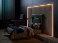 Молдинг Evrowood M06 LED 2000x80x18 мм арт-Молдинг M06 LED — фото 8, Молдинги