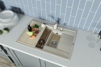 Товар: Кухонная мойка Florentina Липси-780К Капучино арт-20.250.D0780.306 - фото 5 Кухонная мойка Florentina Липси-780К Капучино арт-20.250.D0780.306 — фото 5, Кухонные мойки