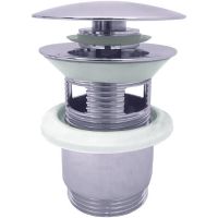 Донный клапан Rav Slezak click-clack Хром арт-MD0784 — фото 1, Донные клапаны