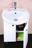 Товар: Тумба под раковину Onika Канны 50 Белая арт-105003 - фото 3 Тумба под раковину Onika Канны 50 Белая арт-105003 — фото 3, Тумбы под раковину