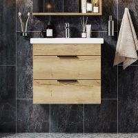 Товар: Тумба под раковину Onika Легран 70.13 подвесная Дуб галифакс арт-107048 - фото 2 Тумба под раковину Onika Легран 70.13 подвесная Дуб галифакс арт-107048 — фото 2, Тумбы под раковину