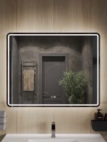 Зеркало Orange Nature 100 с подсветкой с сенсорным выключателем и подогревом арт-ONP-100ZE — фото 2, Зеркала в ванную комнату