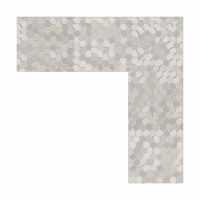 Зеркало Evoform Definite 156х76 в багетной раме - Соты алюминий 70 мм арт-BY 3339 — фото 3, Зеркала в ванную комнату