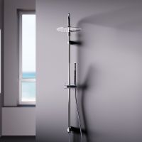 Душевая система Damixa Scandinavian Pure Хром арт-936000000 — фото 3, Душевые стойки