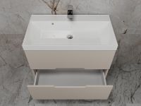 Тумба под раковину Style Line Матис 80 подвесная Крем арт-ЛС-00002308 — фото 6, Тумбы под раковину