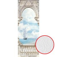 Товар: Фотообои Divino T-031 Фактура фреска Винил на флизелине (1*2,7) Бежевый/Голубой, Корабль арт-T-031 (фреска) - фото 1 Фотообои Divino T-031 Фактура фреска Винил на флизелине (1*2,7) Бежевый/Голубой, Корабль арт-T-031 (фреска) — фото 1, Обои для стен