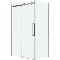 Душевой уголок Grossman Classic 110х80 профиль Хром стекло прозрачное арт-120.K33.04.1180.10.00 — фото 1, Прямоугольные душевые уголки