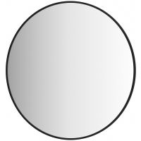 Зеркало Evoform Impressive d70 в раме - Черный цвет арт-BY 7544 — фото 1, Зеркала в ванную комнату