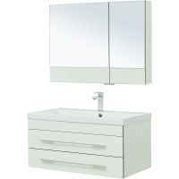 Комплект мебели для ванной Aquanet Верона 90 подвесной Белый арт-287653 — фото 3, Комплекты мебели для ванной