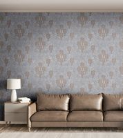 Обои Fipar Felicita Винил на флизелине (1,06*10,05) Серый/Серебряный/Бронза, Дамаск арт-R 23315 — фото 2, Обои для стен