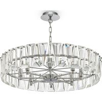 Подвесной светильник Maytoni Modern Puntes Прозрачный Хром арт-MOD043PL-08CH — фото 1, Подвесные светильники