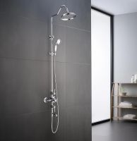 Душевая система Aquatek Классик с термостатом Хром арт-AQ2543CR — фото 5, Душевые стойки