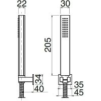 Душевой гарнитур Migliore Opera Золото арт-19047 — фото 2, Душевые гарнитуры на держателе