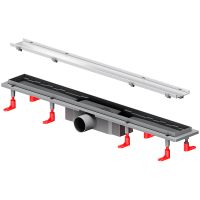 Душевой лоток AM.PM PrimeFlow 70 с решеткой Хром матовый / под плитку Tile арт-W02SC-U11-070-04SB — фото 3, Душевые лотки