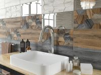 Керамическая плитка Керамин Миф 7 белый настенная 20х50 см арт-СК000029509 — фото 5, Керамическая плитка