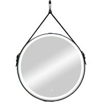 Зеркало Континент Millenium D 500 с подсветкой Черное с сенсорным выключателем арт-ЗЛП985 — фото 1, Зеркала в ванную комнату